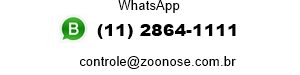 ZOONOSE® (11) 2864-1111  (13) 99138-7168